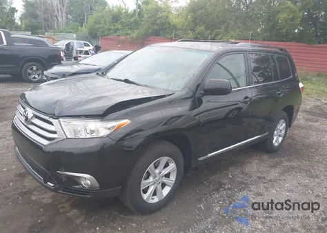 2012 Toyota Highlander Base V6 from USA, damaged, VIN 5TDBK3EH4CS153937